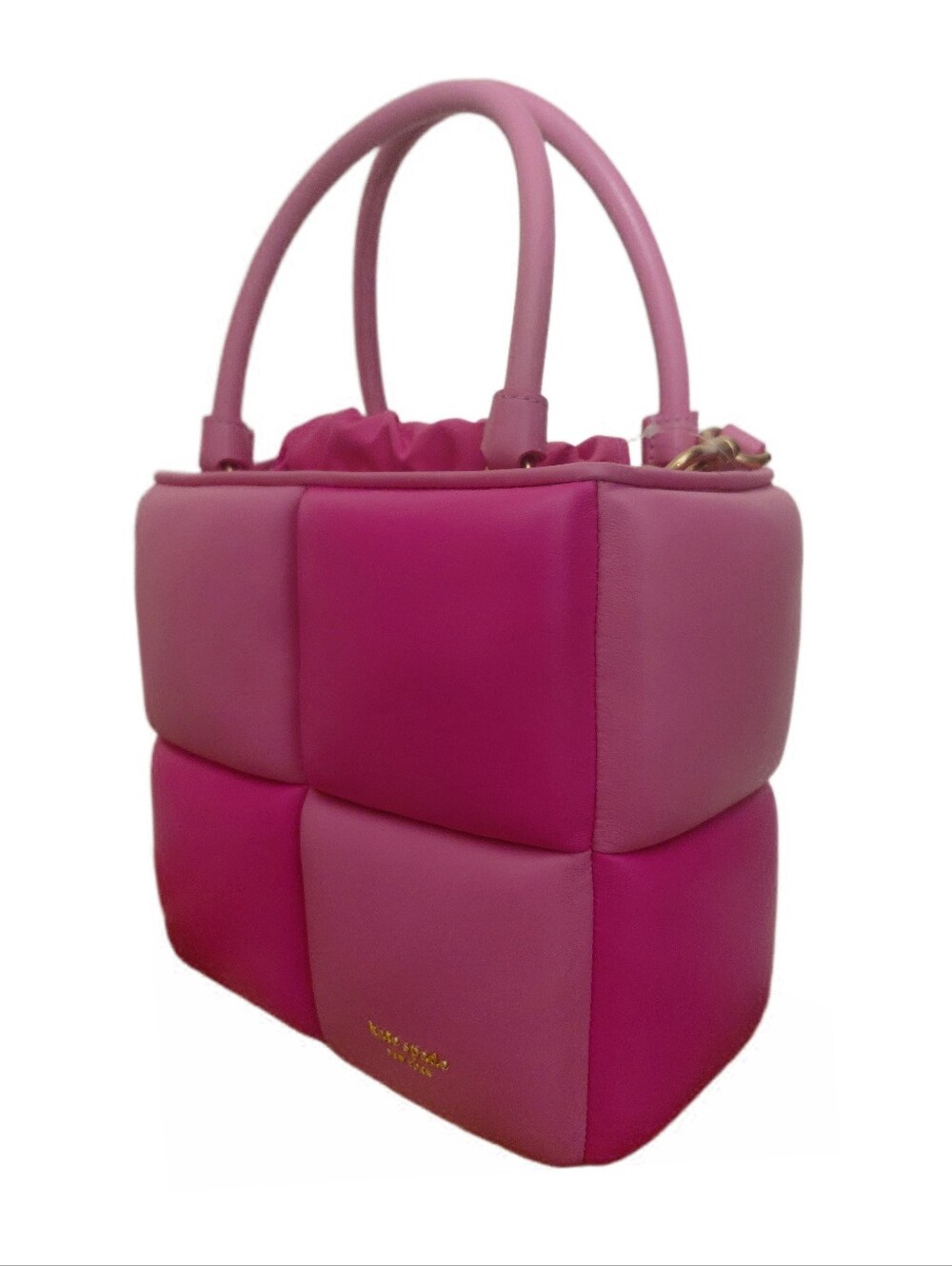 Kate Spade New York Boxxy Colorblocked Smooth Leather Tote Crossbody Bag - Picture 6 of 11